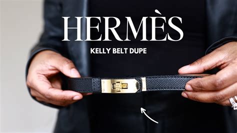 hermes buckle belt dupe